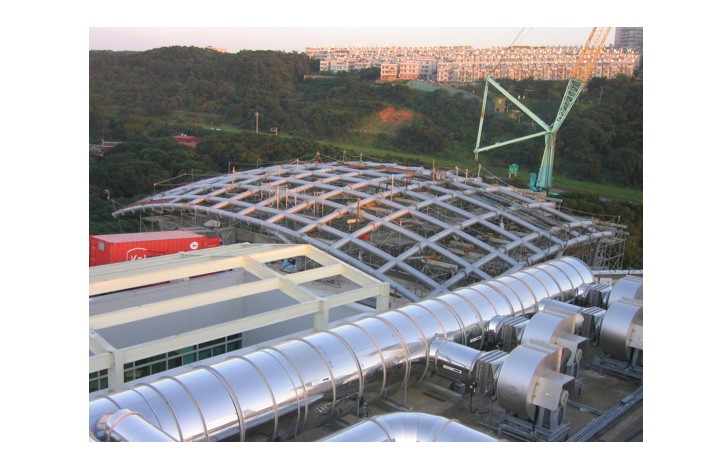 中華映管楊梅CF廠鋼構工程